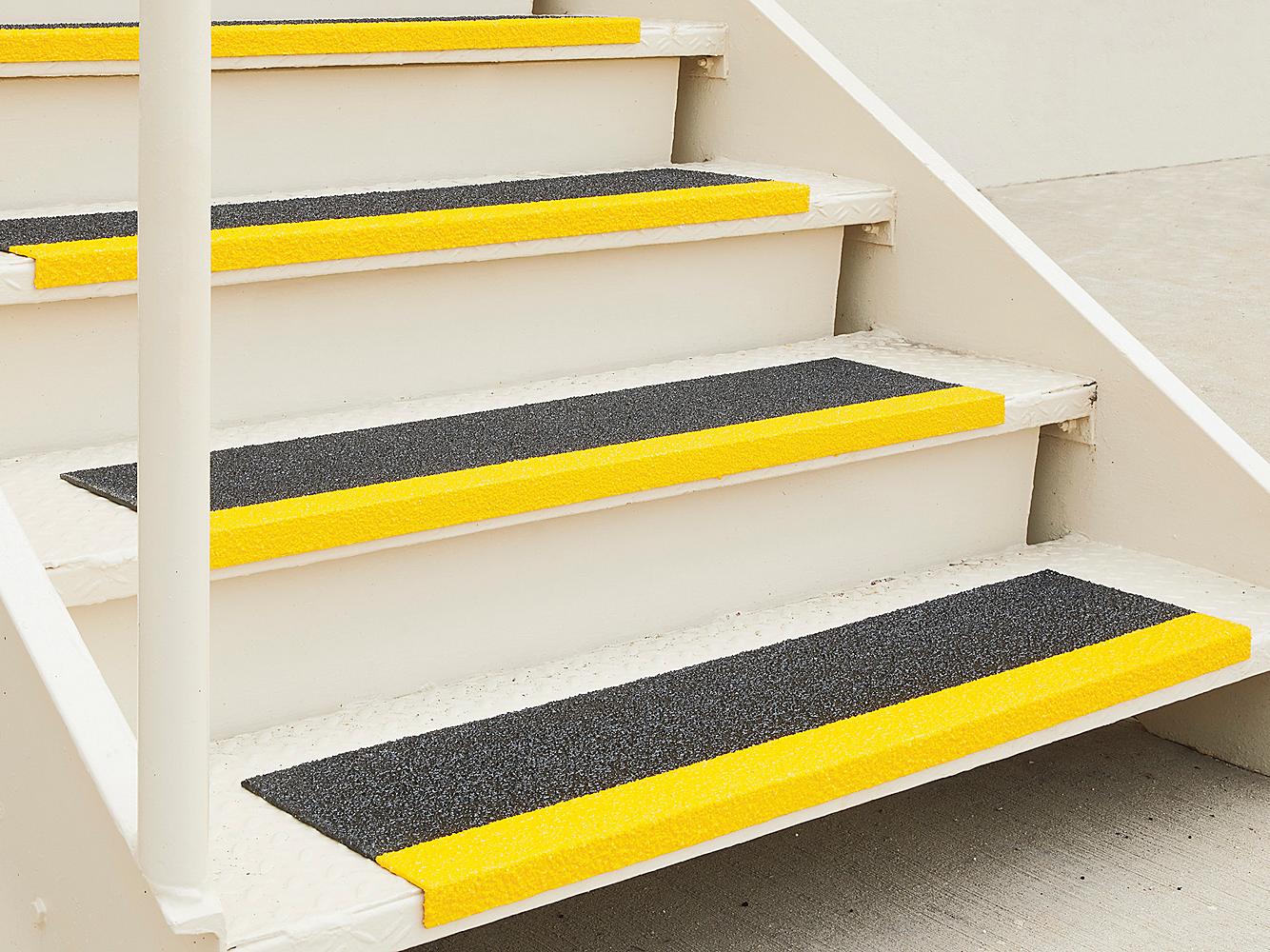 Aluminum Treads Preventing Slips and Falls on Concrete with Mounting Hardware 
