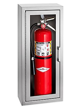 Stainless Steel Fire Extinguisher Cabinet - 10 lb H-10026