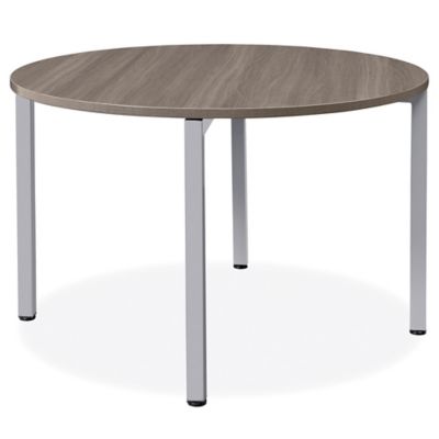 Downtown Office Table 48" Diameter, Gray H10048GR Uline