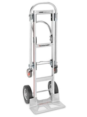 American Cart Aluminum Hand Truck with High Capacity Wheels - Rounded Handle