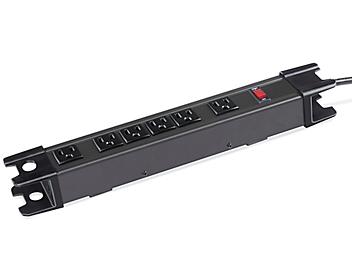 Industrial Power Strip - 6 Outlet, 14 1/2", Magnetic H-10098