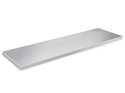 Tablette intérieure pour établi à armoire en acier inoxydable – 60 x 30 po