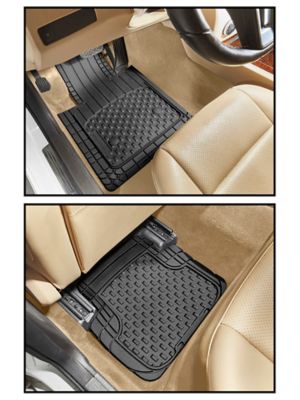 WeatherTech All-Vehicle Mats, Rubber Floor Mats, Auto Floor Mats, cut to  fit mats, universal fit floor mats