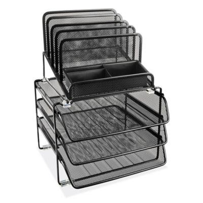  Wire Mesh Deluxe Desktop Organizer