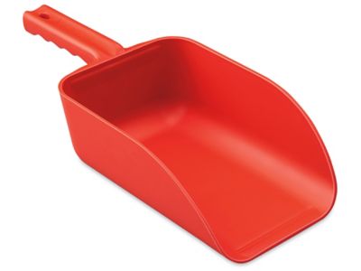 Remco Colored Plastic Scoop - 82 oz, Red H-10135R - Uline