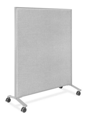 Uline Mobile Fabric Partition - 48 x 64" H-10137
