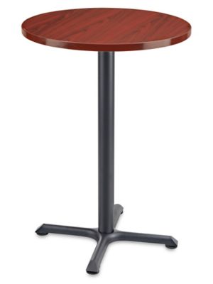 Classic Bar Height Table - 30" Diameter, Mahogany H-10142MAH