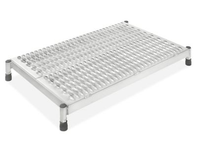 COSTWAY Plateforme de Travail Aluminium Pliable Capacité de 150 KG