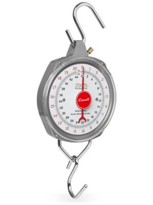 Hanging Dial Scale - 44 lbs x 4 oz / 20 kg x 0.1 kg