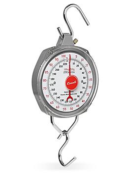 Hanging Dial Scale - 220 lbs x 1 lb / 100 kg x 0.5 kg H-10178