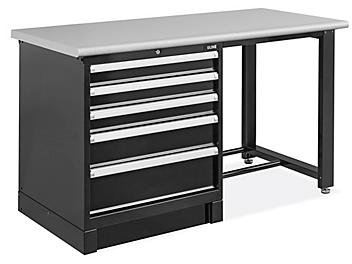 Modular Drawer Workbench - 60 x 30", Laminate Top H-10195-LAM