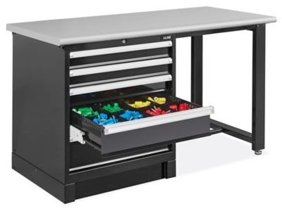 Organizador de Espuma 5S para Caja de Herramientas - 1 1/8, Negro  S-24285BL - Uline