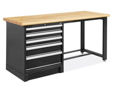 Modular Drawer 1-Pedestal Workbench - 72 x 30"