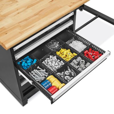 Modular Drawer Workbench - 72 x 30, Maple Top - ULINE - H-10196-MAP