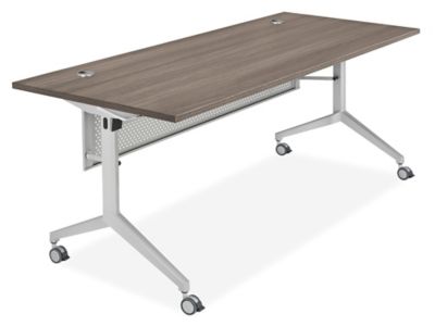 Downtown Mobile Training Table - 72 x 30", Gray H-10217