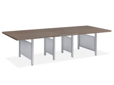 Downtown Conference Table Standard, 120 x 48", Gray H10227 Uline