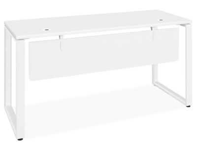 Desk Modesty Panel in White