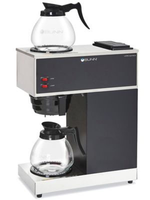 BUNN VPR 12-Cup Commercial Pour-Over Coffee Maker with 2 Glass Carafes