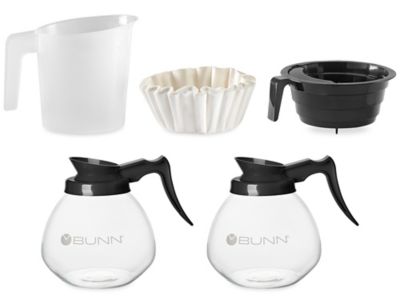 Bunn Pourover 2 Burner Coffee Maker with 2 Decanters - ULINE - H-10275