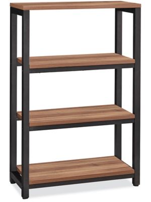 Metro Bookcase - 3-Shelf, Walnut H-10310