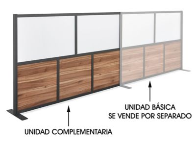 Unidad Complementaria para Mampara Divisoria - Colección Metropolitana - 80 x 52" H-10315A