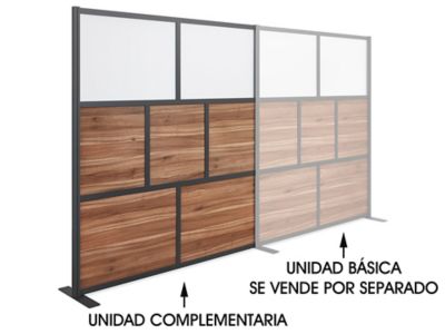 Unidad Complementaria para Mampara Divisoria - Colección Metropolitana - 68 x 78" H-10316A