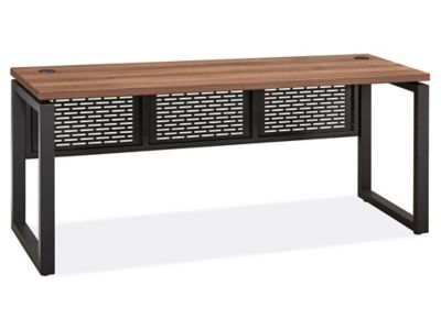 Metro Office Desk - 72 x 24", Walnut H-10355