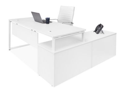 Designer Storage L-Desk - 72 x 72
