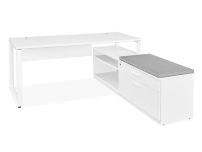 Designer Storage L-Desk - 72 x 72