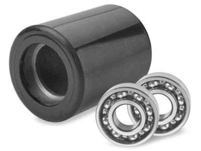 Polyurethane Fork Wheel for Uline Pallet Trucks - 3 x 3 3/4" H-1043-WHKIT