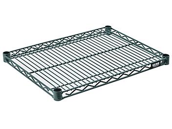 Additional Epoxy Wire Shelves - 24 x 18", Green H-10436G