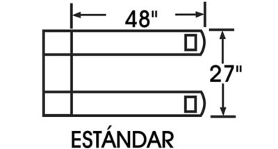 Dimensiones del Patín Hidráulico