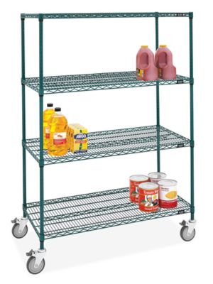 Epoxy Mobile Shelving - 48 x 24 x 69"