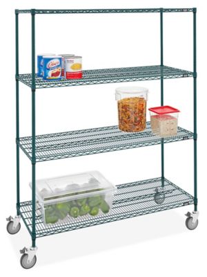  Epoxy Mobile Shelving - 60 x 24 x 78"