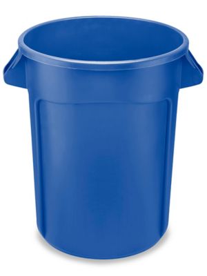 Rubbermaid® Brute® Trash Can - 32 Gallon, Blue