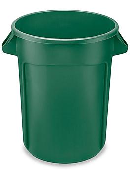 Rubbermaid&reg; Brute&reg; Trash Can - 32 Gallon, Green H-1045G
