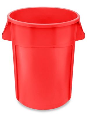 Rubbermaid&reg; Brute&reg; Trash Can - 44 Gallon, Red H-1046R