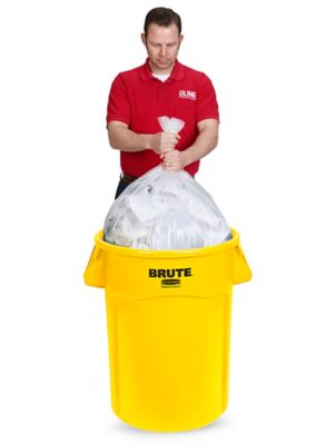 Rubbermaid Commercial Brute 44 Gal. Plastic Commercial Trash Can - Gillman  Home Center