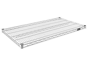 Additional Chrome Wire Shelves - 42 x 24" H-10476C