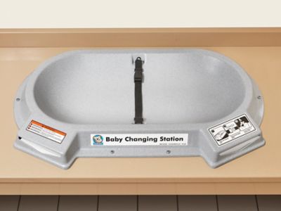 Koala Kare Baby Changing Station Countertop Plastic H 10477 Uline