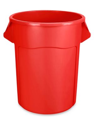 Rubbermaid&reg; Brute&reg; Trash Can - 55 Gallon, Red H-1047R