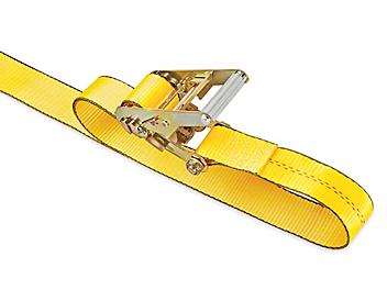 Uline Ratchet Tie-Downs - Endless, 2" x 27', 5,000 lb Capacity H-10482