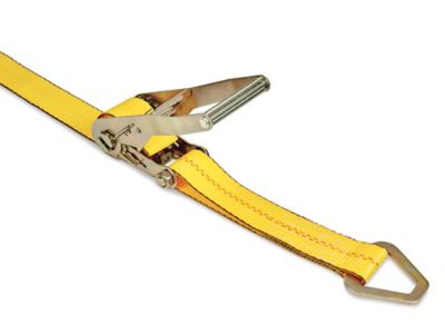 Uline Ratchet Tie-Downs - Delta Ring, 2" x 27' H-10484
