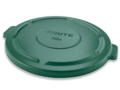 Rubbermaid® Brute® Trash Can Flat Lid - 32 Gallon, Green
