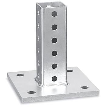 Square Post Anchor - 6 x 6 x 6" H-10494
