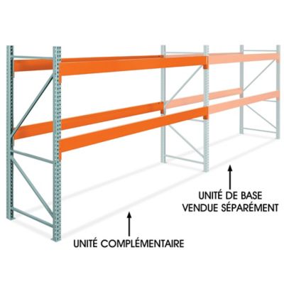 Add-On Unit for Heavy-Duty Pallet Rack - 144 x 42 x 96" H-10506-ADD