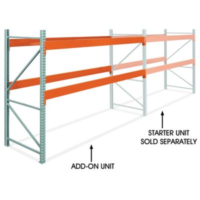 Add-On Unit for Heavy-Duty Pallet Rack - 144 x 48 x 96" H-10507-ADD