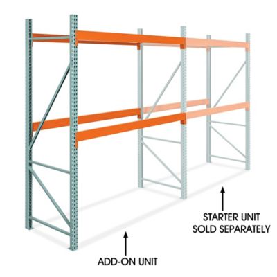 Add-On Unit for Heavy-Duty Pallet Rack - 96 x 42 x 120" H-10508-ADD