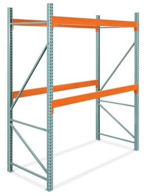 Heavy-Duty Pallet Rack Starter Unit - 96 x 48 x 120" H-10509