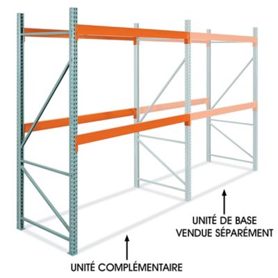 Add-On Unit for Heavy-Duty Pallet Rack - 96 x 48 x 120" H-10509-ADD